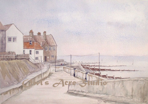 watercolour painting of Sherringham